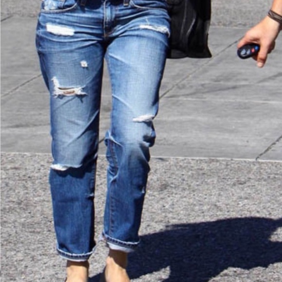 AG Adriano Goldschmied ex boyfriend crop jean - Picture 6 of 6